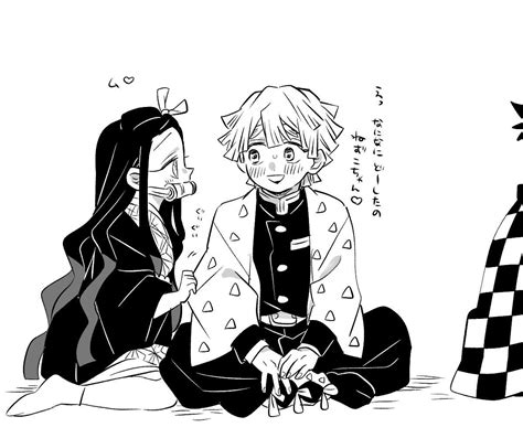 Nezuko X Zenitsu Comic