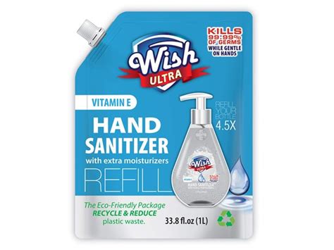 Wish Ultra Hand Sanitizer 1L 10P or 15P