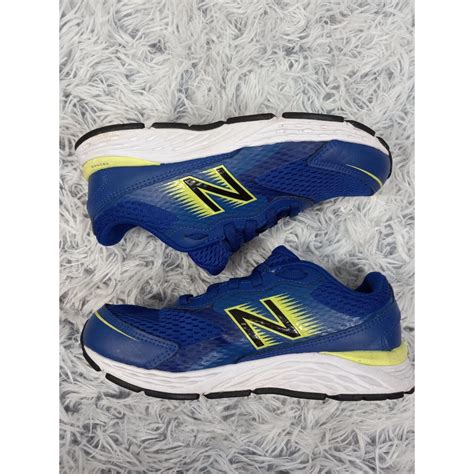 New Balance 680 V6 Youth Boys 3y Blue Athletic... - Depop