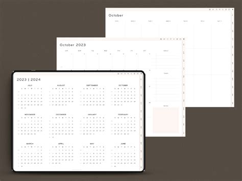 2024 Calendar Template Goodnotes - Ulla Alexina