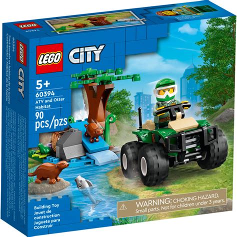 LEGO ATV and Otter Habitat Set 60394 Packaging | Brick Owl - LEGO Marketplace