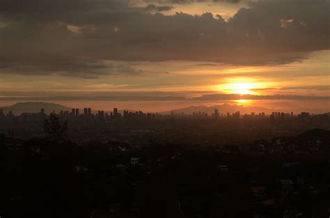 Free photo: manila, skyline, sunset, sky, building, cityscape ...