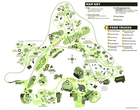 Omaha Zoo Map [Printable Omaha Henry Doorly Zoo Map]