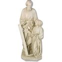Statue - St. Joseph & Child With Tools #F7723 55"H - McKay Church Goods