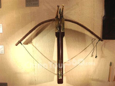 An Ancient Bow and Arrow, History Museum of Qi State Photos