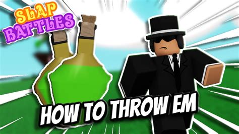 HOW TO THROW POTIONS IN SLAP BATTLES - YouTube