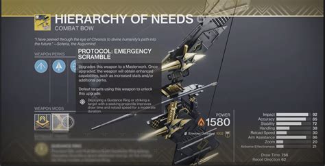 How to get Hierarchy of Needs in Destiny 2 - Media Referee