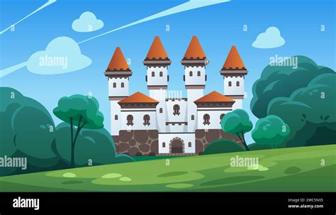 Fortified historic building Stock Vector Images - Alamy