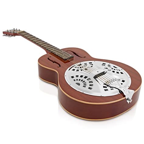 Resonator Guitar by Gear4music, Natural - B Stock at Gear4music