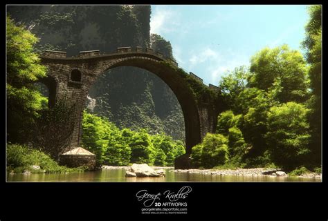 Stone bridge by geograpcics on DeviantArt