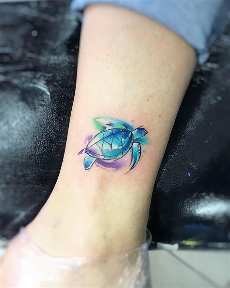 Stunning Watercolor Tattoos by Adrian Bascur - KickAss Things | Turtle ...