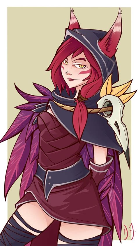 Xayah by AngeloDallen on DeviantArt | Lol league of legends, Pantheon ...