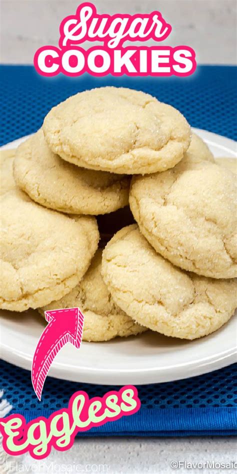 Eggless Sugar Cookies | Eggless sugar cookies, Sugar cookies recipe, Sugar cookie recipe without ...