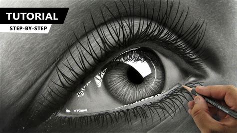 How to Draw Hyper Realistic Eye | Tutorial for BEGINNERS - YouTube | Realistic eye, Realistic ...