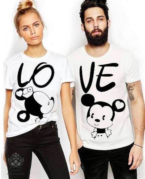 Conjunto de camisetas de pareja LOVE camisetas de - Etsy España ...