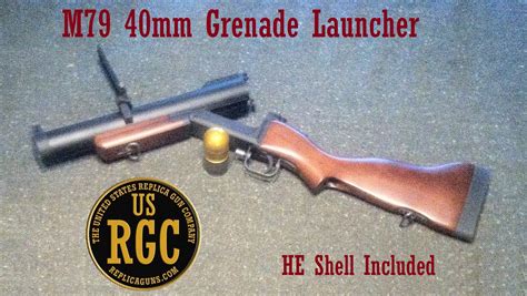 Viet Nam Era M79 40mm Grenade Launcher Metal w/Wood Stock - The United ...