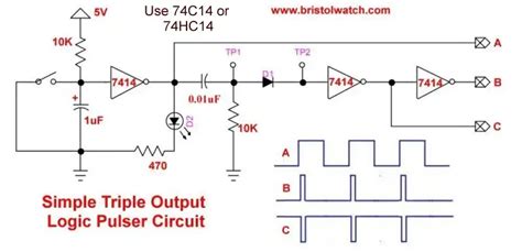 Three Output Pulse Generator Circuit for Digital Circuits