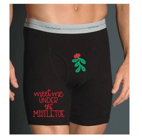 Men's Christmas Boxers, Funny Christmas Boxers, Boyfriend Christmas Gift, Husband Christmas Gift ...