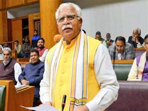 Haryana Chief Minister Manohar Lal Khattar Likely To Be BJP Legislature ...