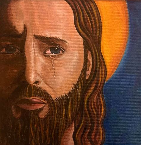 Jesus Wept – Art by Dr. Linda