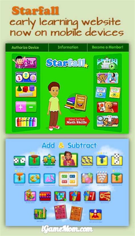 Free App: Bring Starfall Website on iPad and iPhone