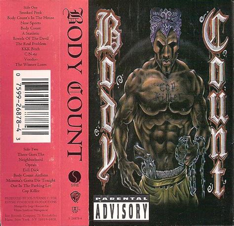 Body Count - Body Count (1992, Cassette) | Discogs