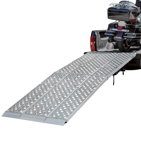 10’ Aluminum Folding Motorcycle Ramp – 3 Piece – Big Boy EZ Rizer ...