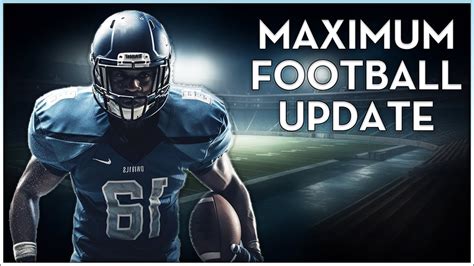 Maximum Football 2023 Unveils Dynasty, Franchise Mode & Community Creations - YouTube