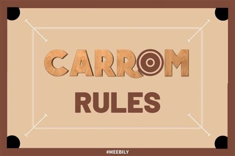 Carrom Board Rules: How to Play It | Carrom board, Most played, Carrom ...