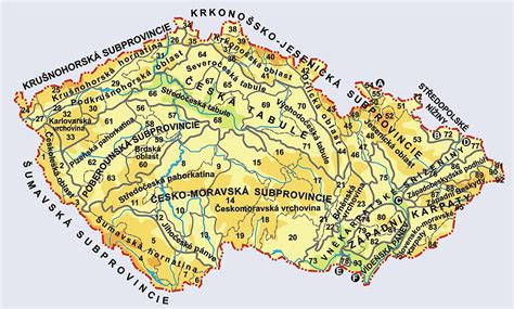 Mapa Hory čr | MAPA