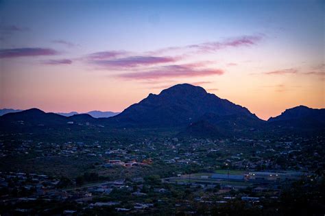 Tucson Mountains at Sunset : r/Tucson