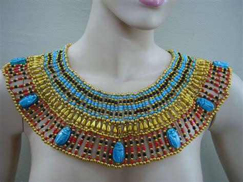 Pin by Christopher Cahill on LoSH: MoL, Cw | Egyptian necklace, Gold necklace indian bridal ...