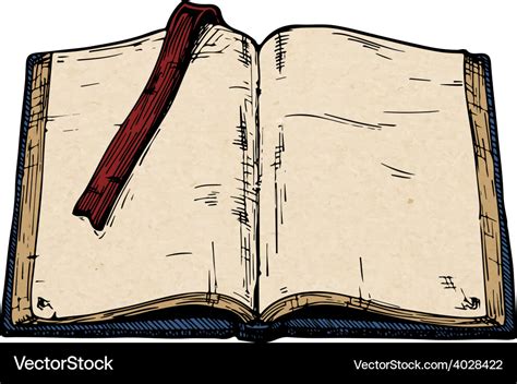 Old book Royalty Free Vector Image - VectorStock