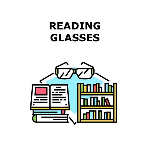 Reading Glasses Vector Concept Color Illustration 9756123 Vector Art at Vecteezy