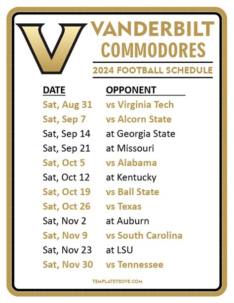 Tennessee Vs Vanderbilt 2024 Schedule - Edita Gwenora