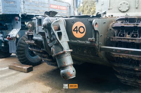 Churchill Crocodile Flamethrower Restoration at the Eden Camp Museum