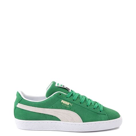 Mens Puma Suede Athletic Shoe - Green | Journeys Kidz