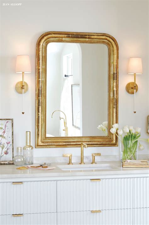 Bathroom Mirror Gold Frame - BATHROOM CGH