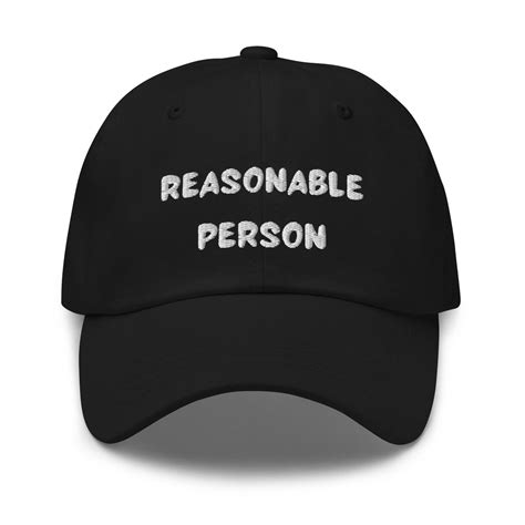 Funny Hat for Law Student, Funny Hat for Lawyer, Hat for Law Student, Reasonable Person, Gift ...