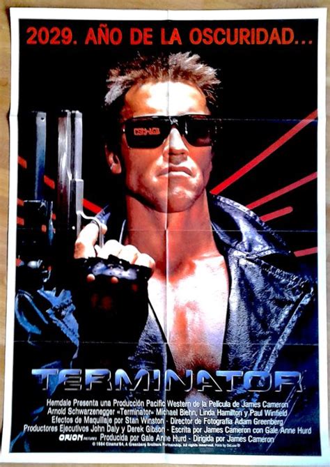 The Terminator (1984) - Arnold Schwarzenegger - Poster, - Catawiki