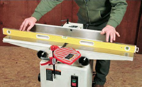 How to Perform Shop Maintenance on Jointer Infeed and Outfeed Tables | Woodworking tips ...