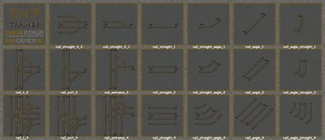 0.15 overlapping 1/2/4 lane rail blueprint books : factorio