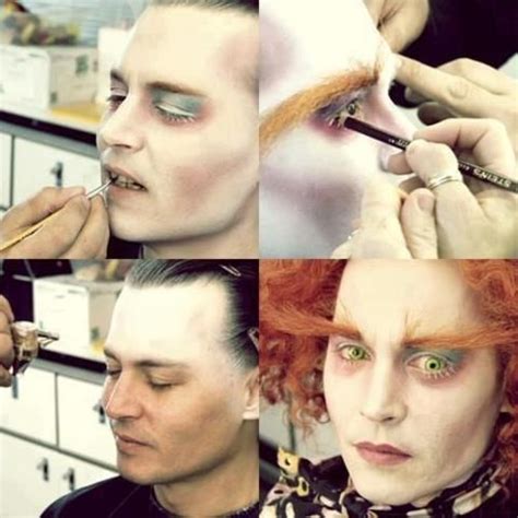 Johnny Depp's transformation into the Mad Hatter (Alice in Wonderland) | Johnny depp mad hatter ...