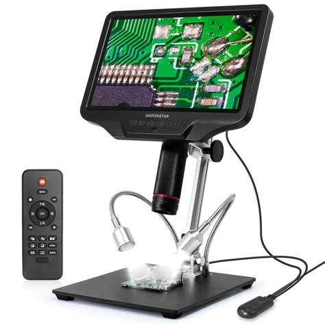 Andonstar 10.1'' Ad409 Hdmi Wifi Digital Microscope Measure Software Pc ...