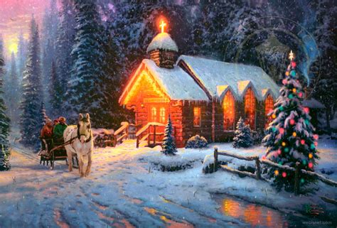 40 Beautiful Christmas Paintings for your inspiration