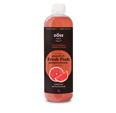 FRESH PINK 1L - Pink grapefruit cold pressed juice (Short Expiration ...