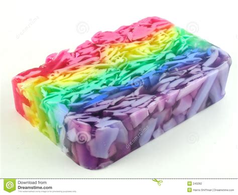 Rainbow Soap Stock Photography - Image: 240282 | Diy soap recipe ...