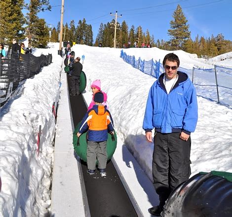 SNOW TUBING — Donner Ski Ranch