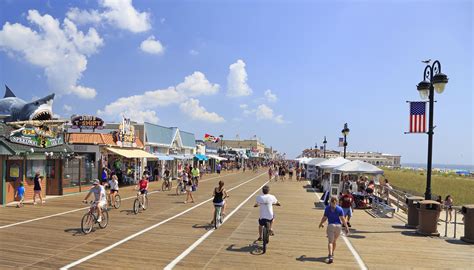 Jersey Shore Beach Boardwalk