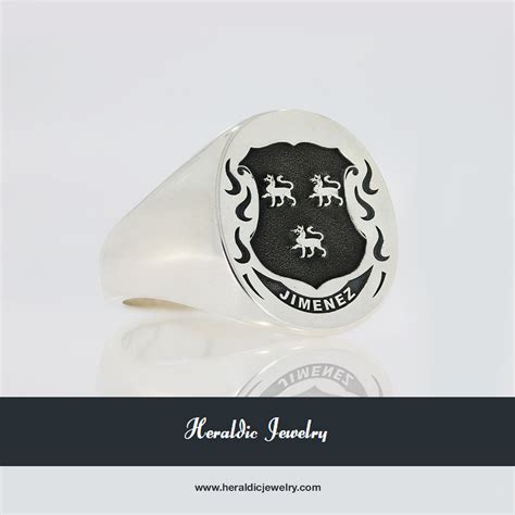 Jimenez Family Crest Jewelry – Heraldic Jewelry